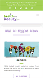 Mobile Screenshot of healthandbeauty.info