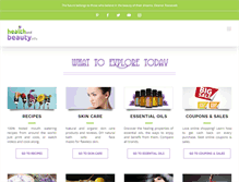 Tablet Screenshot of healthandbeauty.info